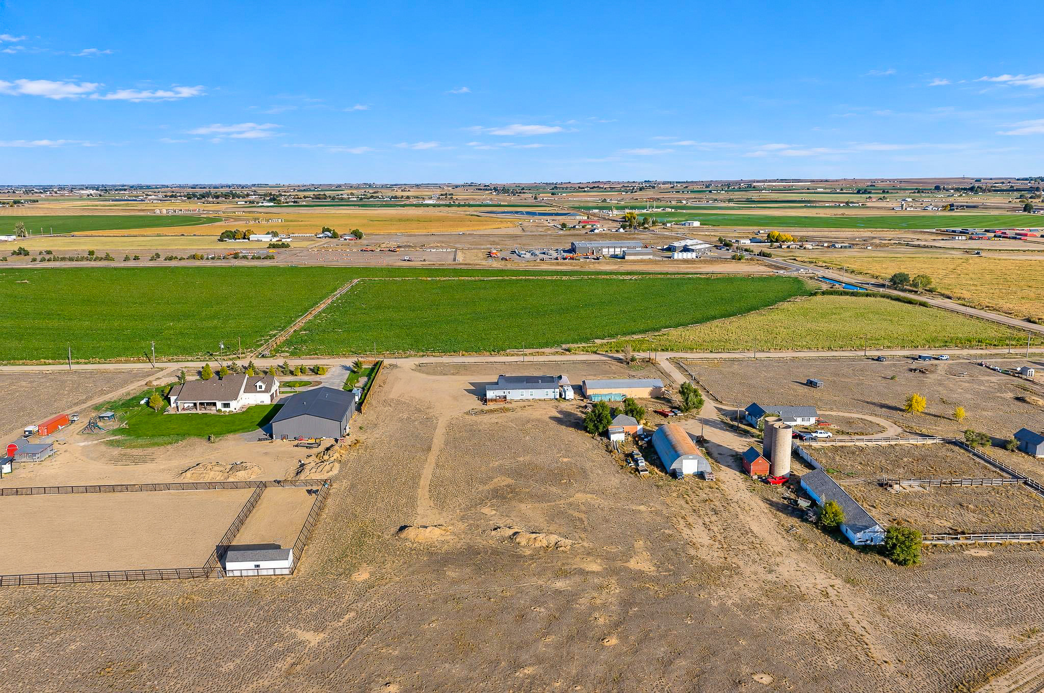 Acreage + Mountain Views — custom 2023 ranch home on 4 acres in Platteville, Colorado