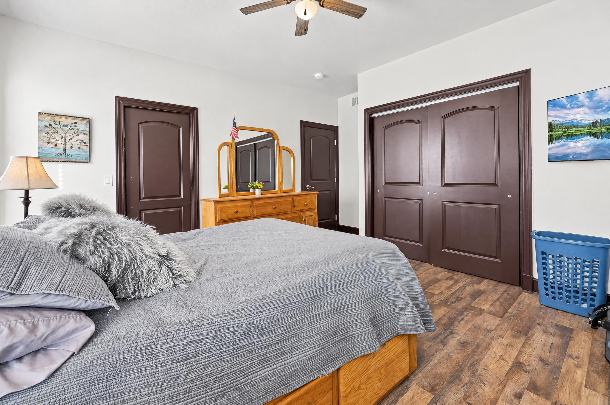 Bedroom 3 — custom 2023 ranch home on 4 acres in Platteville, Colorado