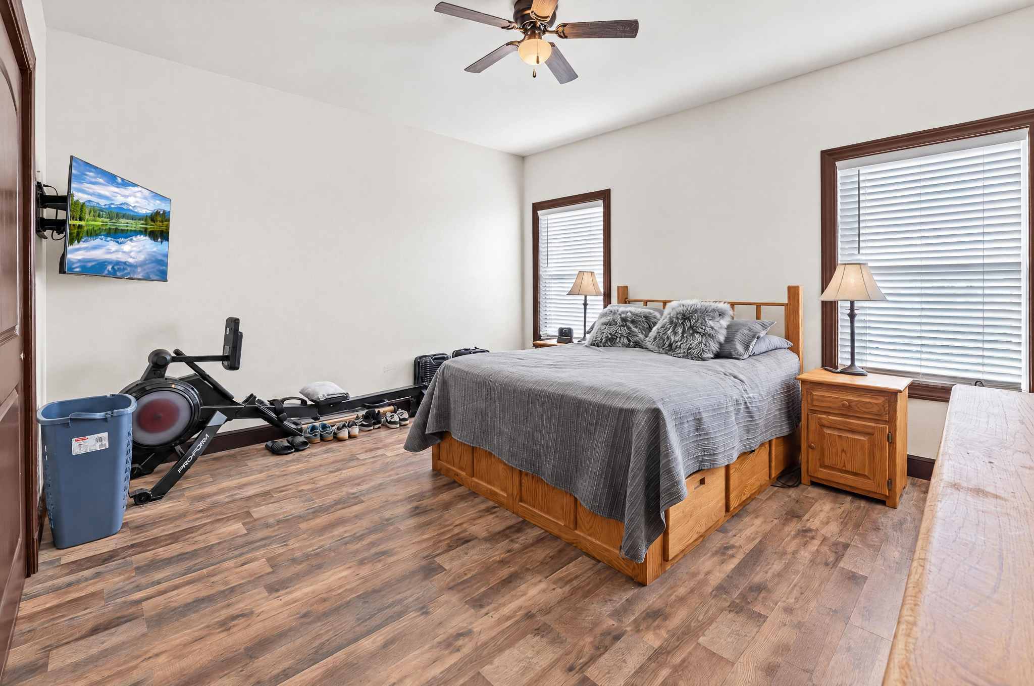 Bedroom 3 — custom 2023 ranch home on 4 acres in Platteville, Colorado
