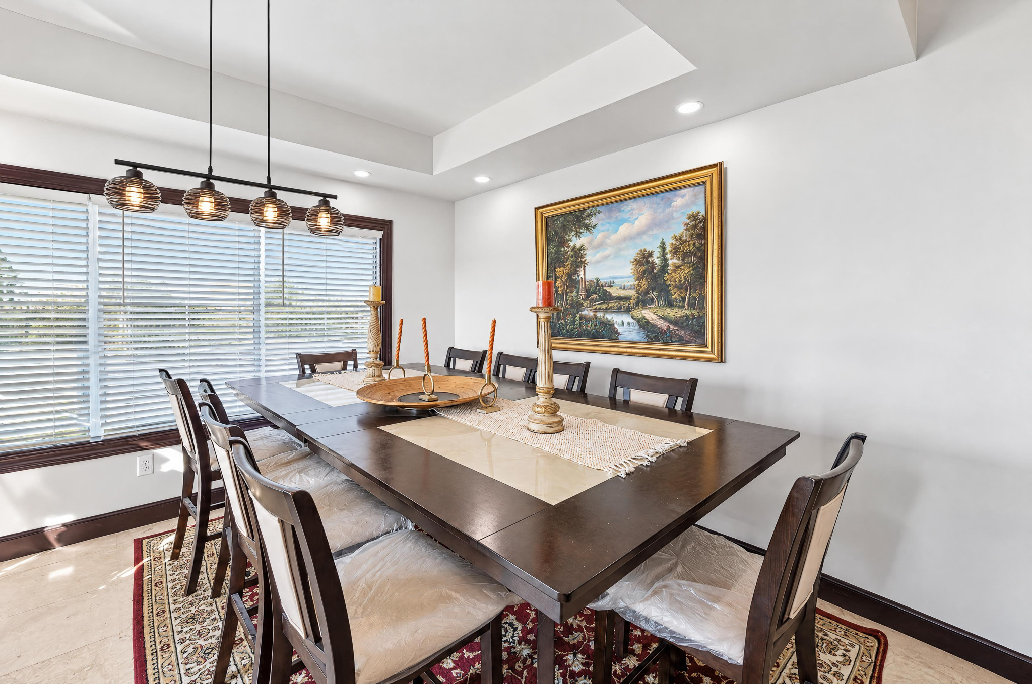 Dining Room — custom 2023 ranch home on 4 acres in Platteville, Colorado